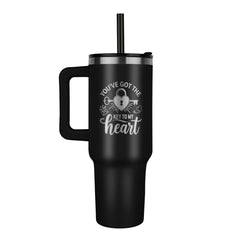 Key To My Heart - Tumbler